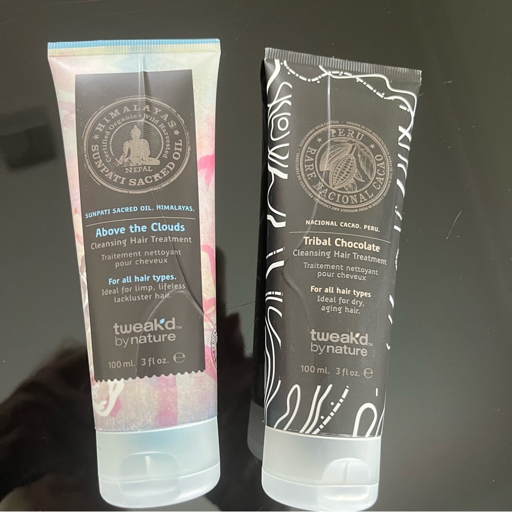 Tweak’d by Nature Cleansing Hair Treatments Set of 2